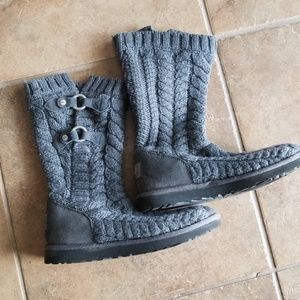 UGG Australia sweater material boots